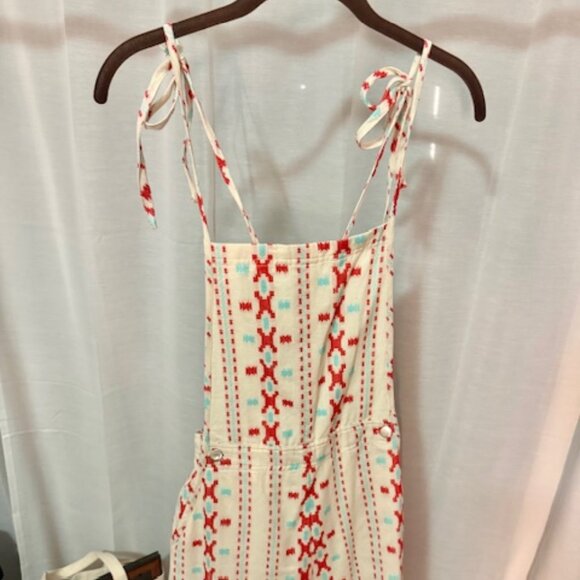 EN CREME Southwestern Print Overalls - Picture 1 of 3